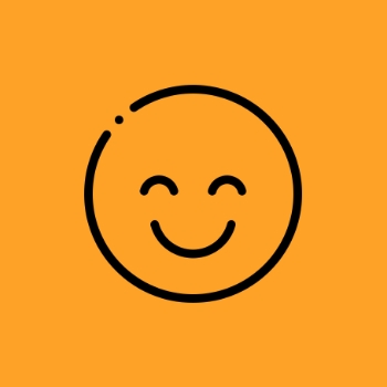 Smiling face icon