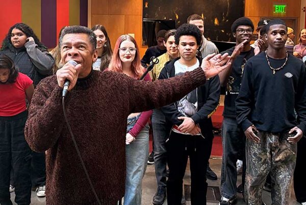 JD Steele and MCYC performing