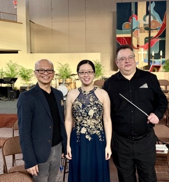 Jessica Shao at the Kenwood Symphony Orchestra