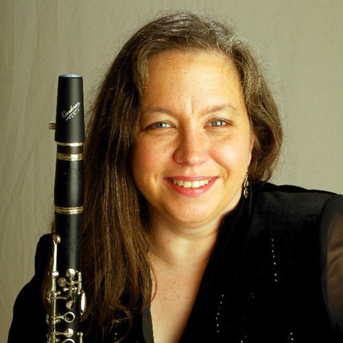 Katrina Mundinger with clarinet