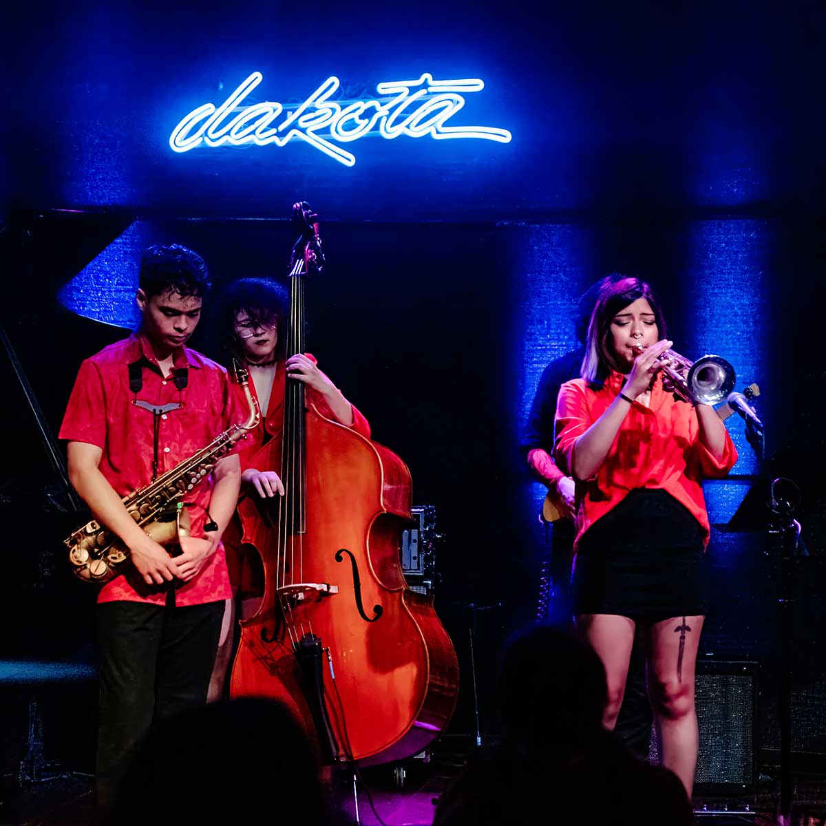 dakota ensemble performing on stage