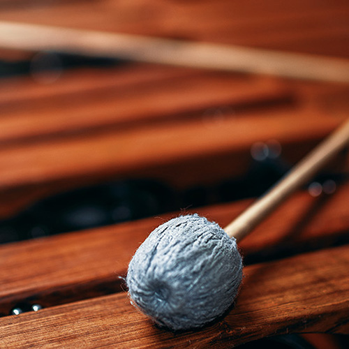 Xylophone closeup