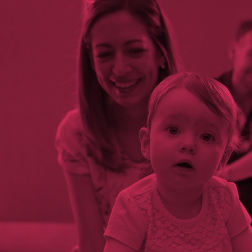 Teacher with toddler - Sing Play Learn with MacPhail